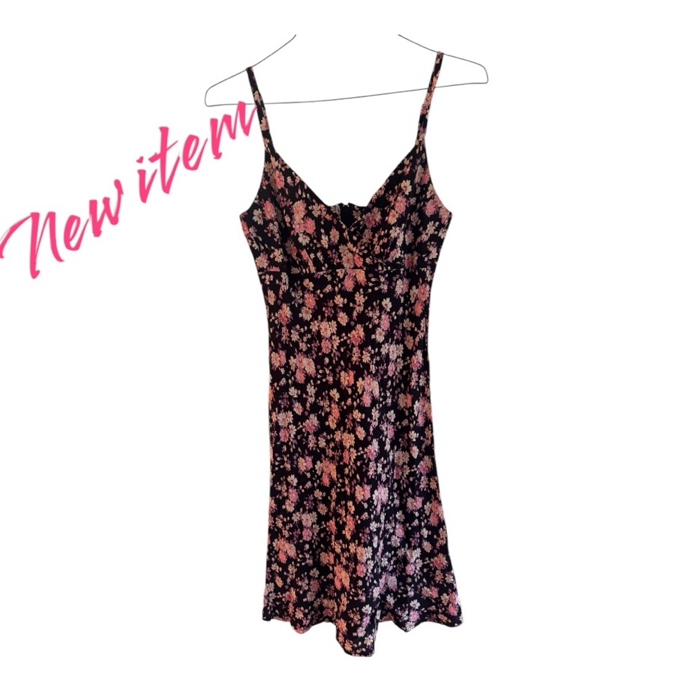 Floral Spaghetti Strap Dress